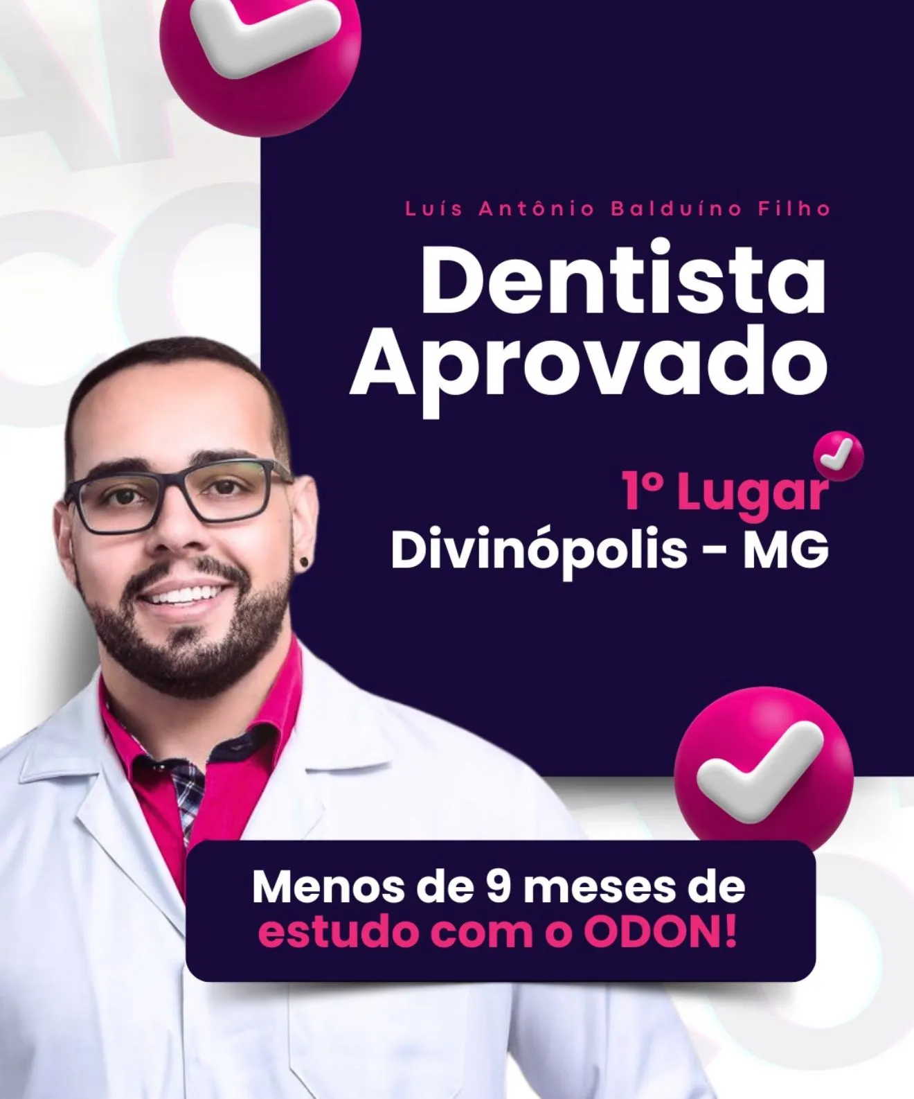 Aluno aprovado