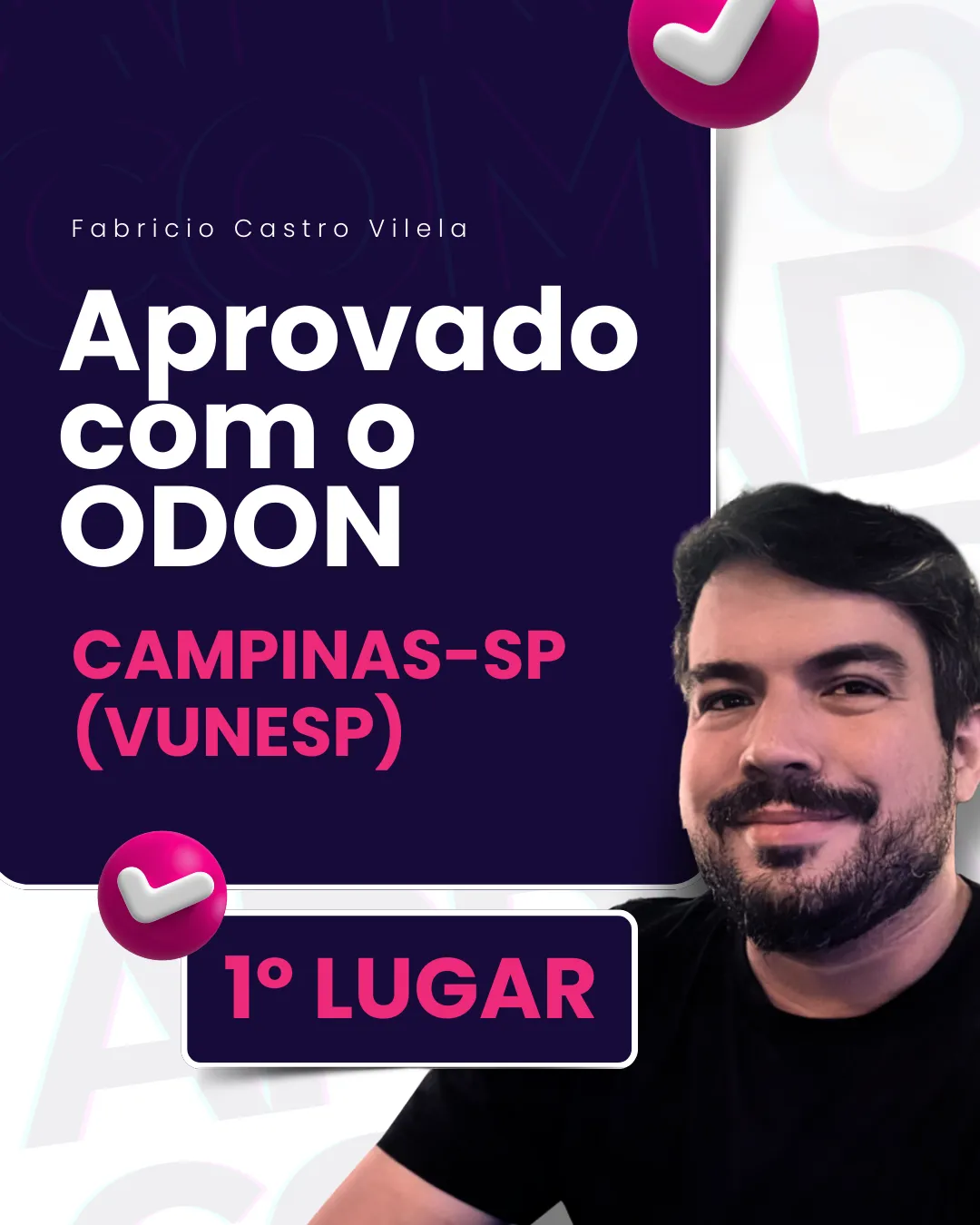 Prova de aluno aprovado