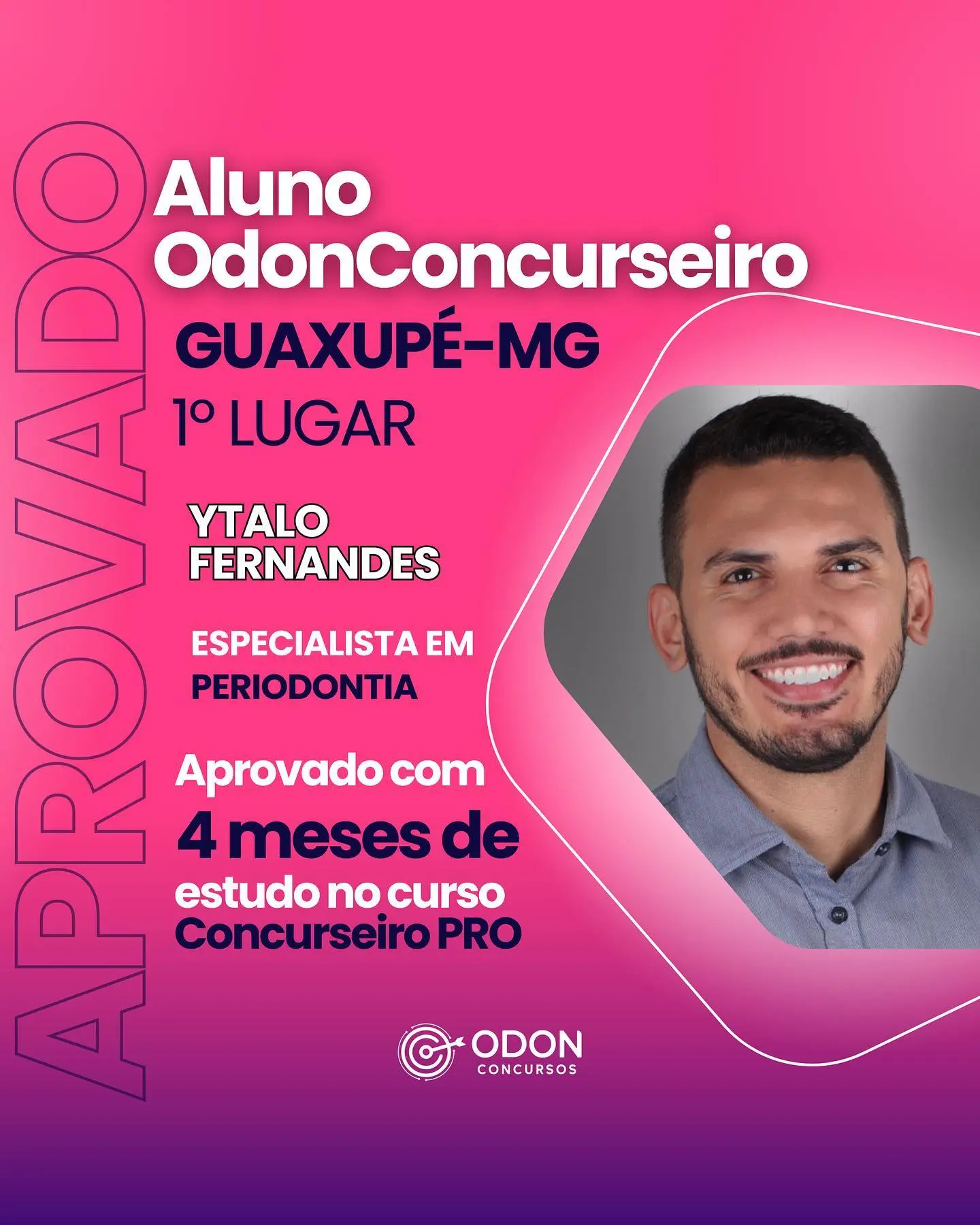 Dentista aprovado pelo Odon Concursos em São Paulo - Banca IBAM SP